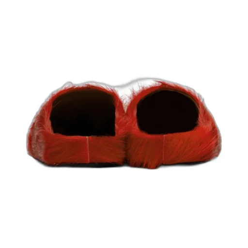 Marni Round Toe Slip-On Slippers