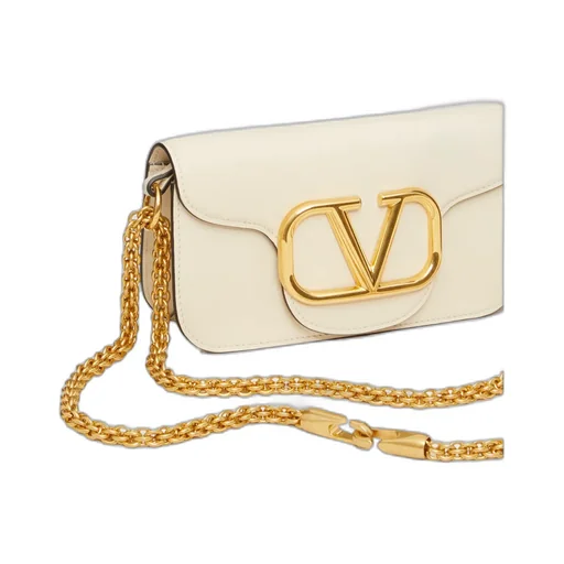 Valentino Locò Foldover Top Shoulder Bag