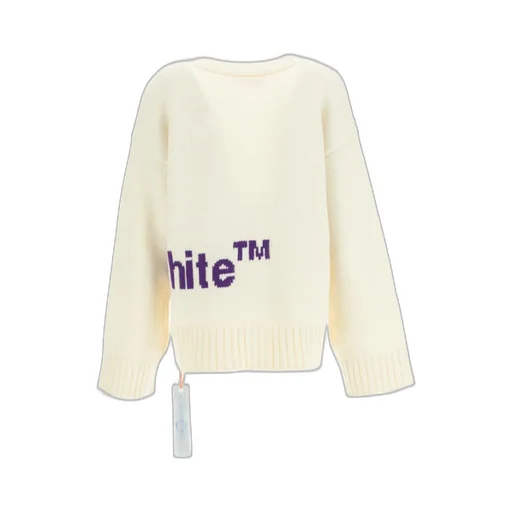 Logo-Intarsia Knit Cardigan