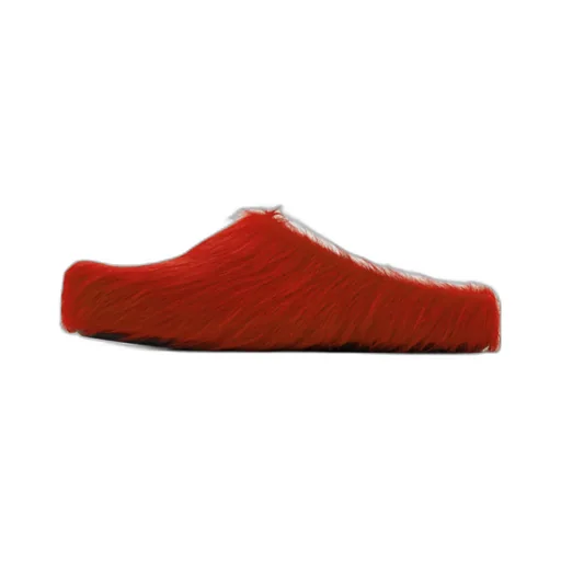 Marni Round Toe Slip-On Slippers
