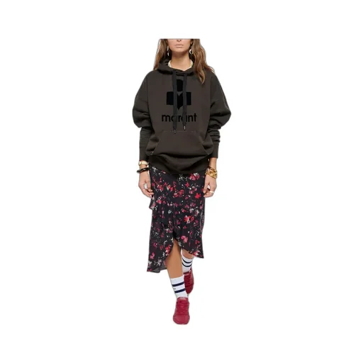 Isabel Marant ÉToile Mansel Logo Printed Hoodie