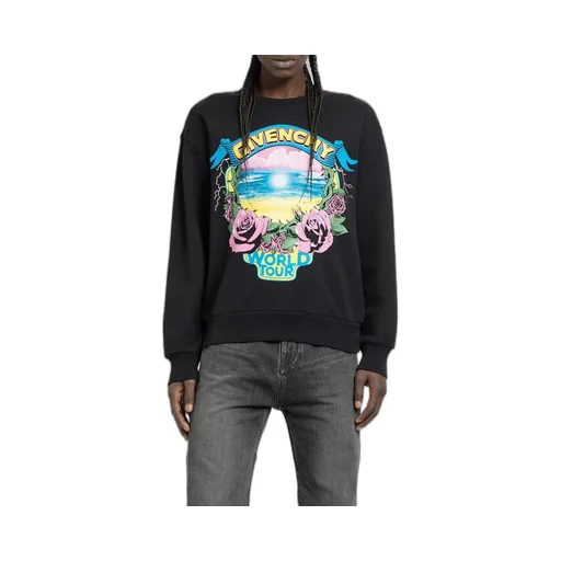 Givenchy Graphic Printed Crewneck Sweatshirt