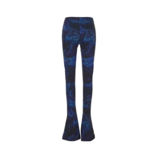 Off-White All-Over Patterned Flared Trousers