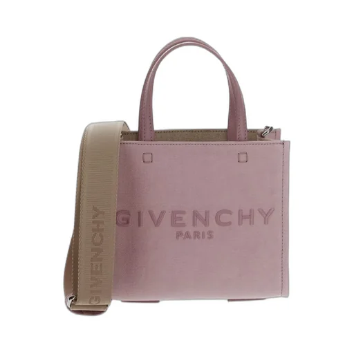 Givenchy Logo Embroidered Top Handle Bag