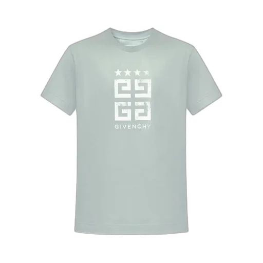 Givenchy Faded 4G Logo Printed Crewneck T-Shirt