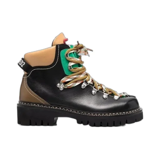 Dsquared2 Hiker Style Lace-Up Boots