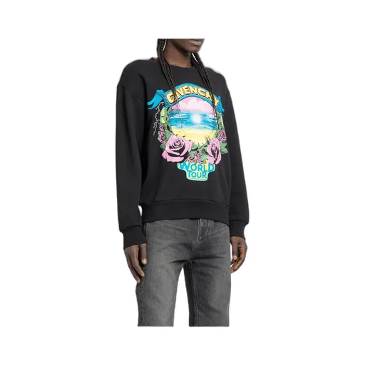 Givenchy Graphic Printed Crewneck Sweatshirt