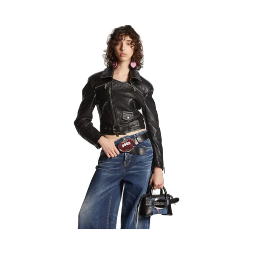 Dsquared2 Kiodo Leather Jacket