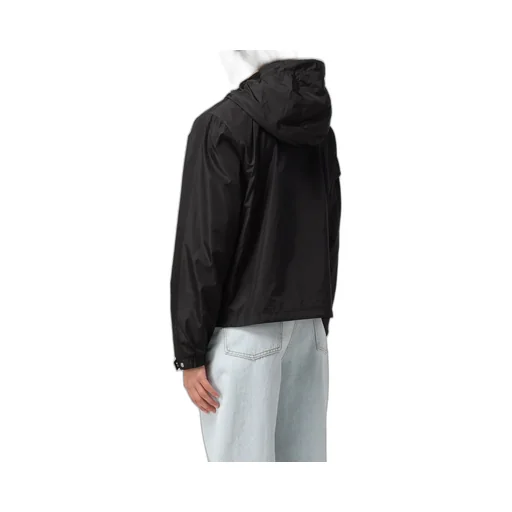 Rope And Hooded Casual Jacket