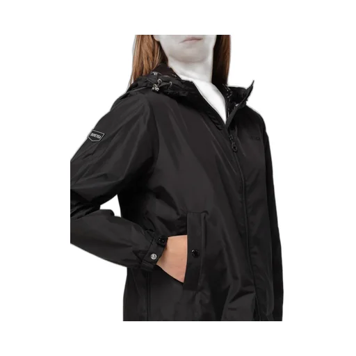 Rope And Hooded Casual Jacket