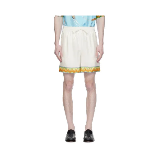 Casablanca Afro Cubism Tennis Club Shorts