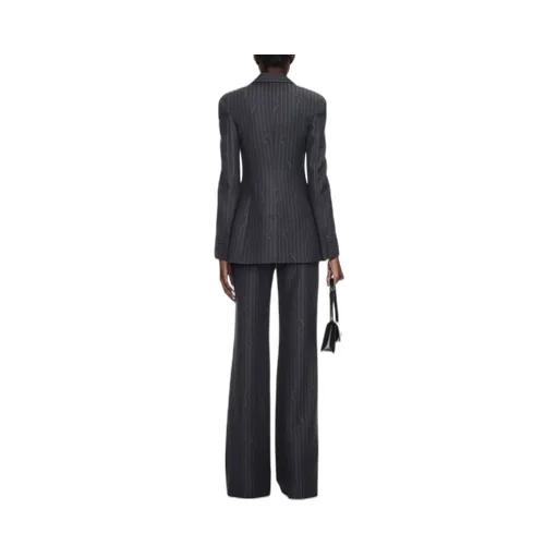 Off-White Single-Breasted Long-Sleeved Blazer