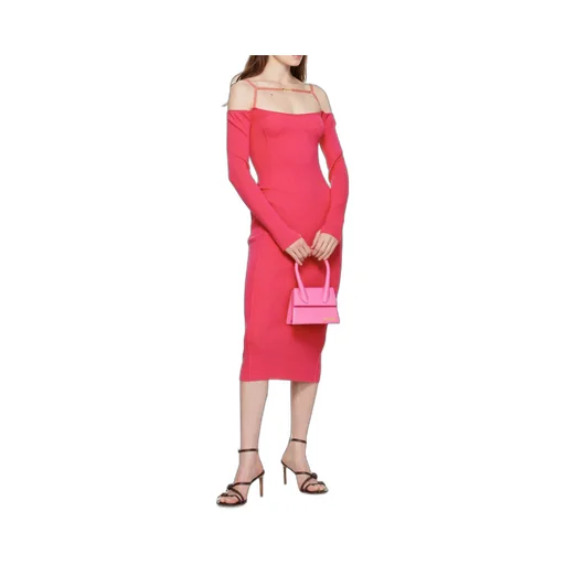 Jacquemus Le Chiquito Logo Lettering Mini Tote Bag