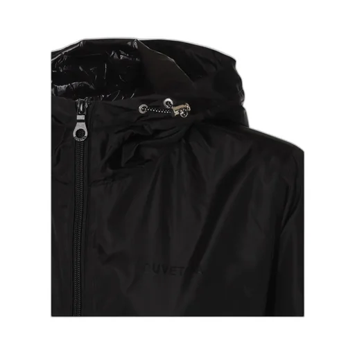 Rope And Hooded Casual Jacket