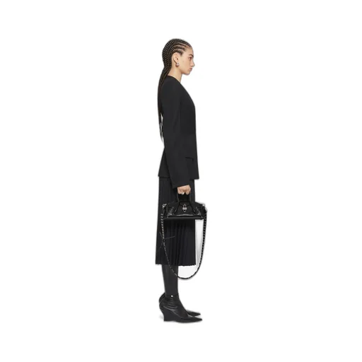 Givenchy 4G Plaque Pleated Midi Skirt