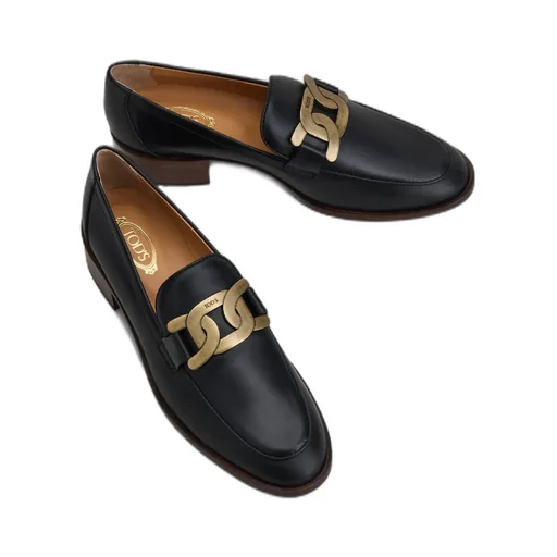 Tod's Chain-Link Detail Loafers