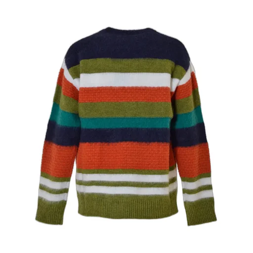 Striped Crew-Neck Jumper