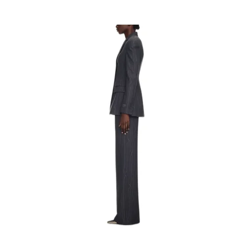 Off-White Single-Breasted Long-Sleeved Blazer