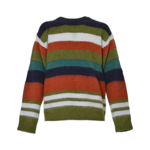 Striped Crew-Neck Jumper