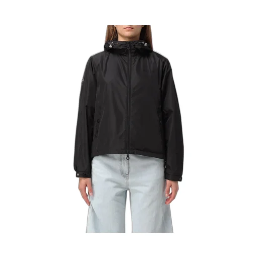 Rope And Hooded Casual Jacket