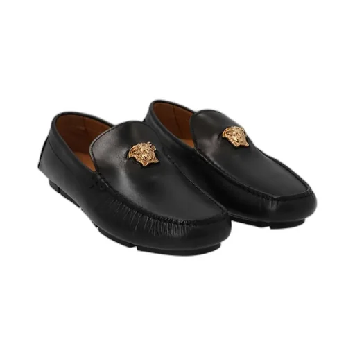 Versace Medusa Head Slip-On Loafers
