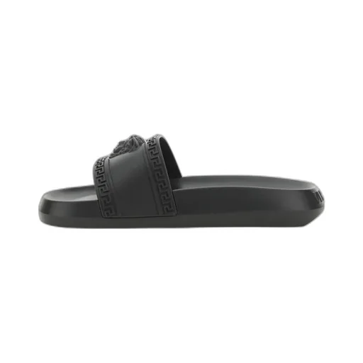 Versace Medusa Embossed Slip-On Slides