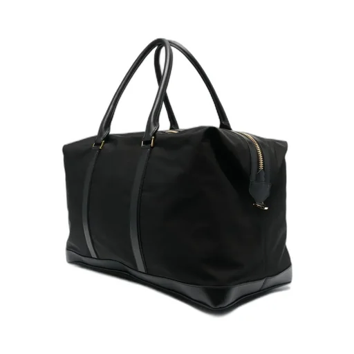 Tom Ford Logo-Patch Zipped Duffel Bag