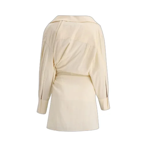 Knot-Detail Shirt Dress