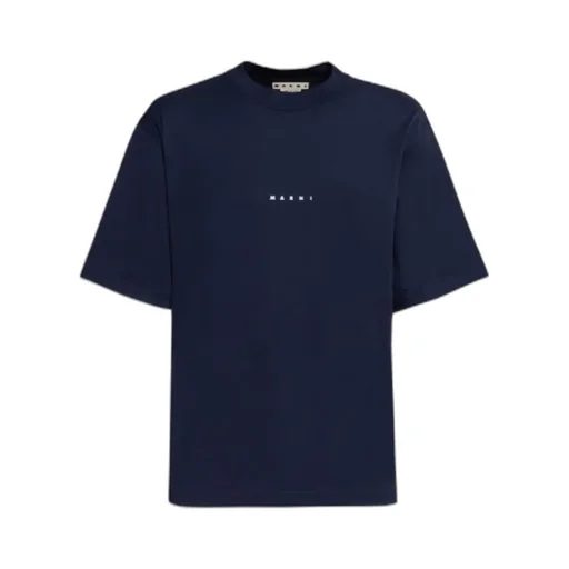 Marni Logo Printed Crewneck T-Shirt