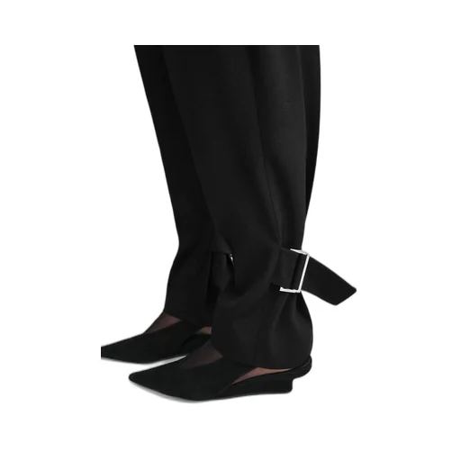 TotÊMe Pressed Crease Tapered-Leg Trousers