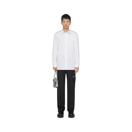 Givenchy 4G Embroidered Long-Sleeved Shirt