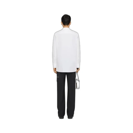 Givenchy 4G Embroidered Long-Sleeved Shirt