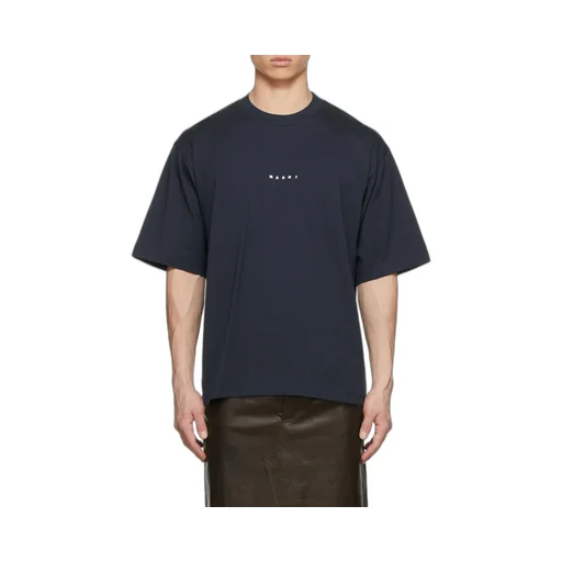 Marni Logo Printed Crewneck T-Shirt