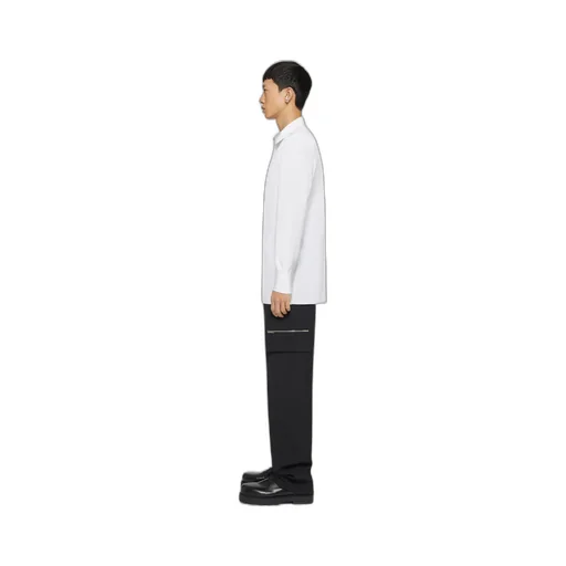 Givenchy 4G Embroidered Long-Sleeved Shirt