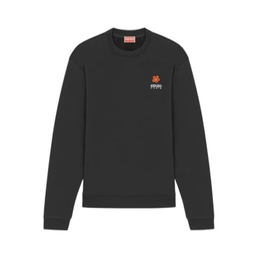 Kenzo Boke Flower Crest Logo Embroidered Sweatshirt