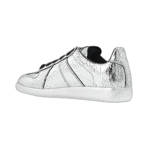 Maison Margiela Replica Metallic-Effect Sneakers