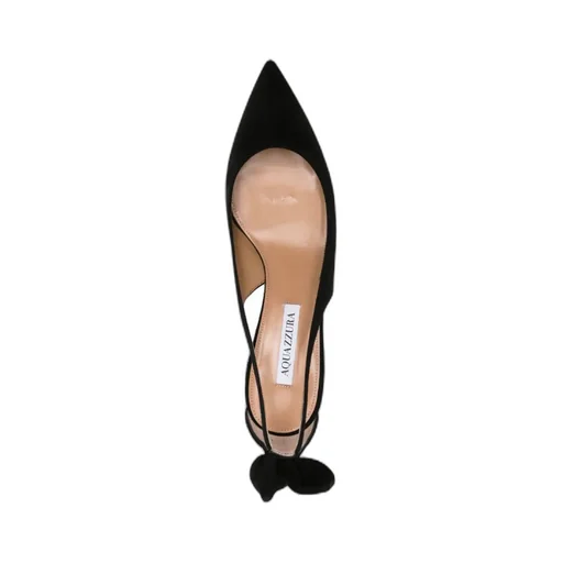 Aquazzura Bow Tie Pointed Toe Pumps