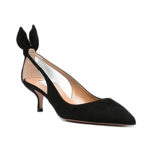 Aquazzura Bow Tie Pointed Toe Pumps