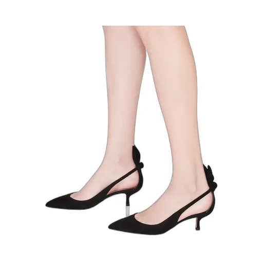 Aquazzura Bow Tie Pointed Toe Pumps
