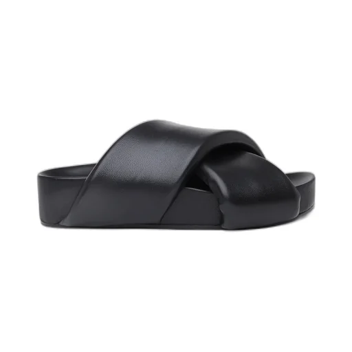 Jil Sander Cross-Over Open-Toe Sandals