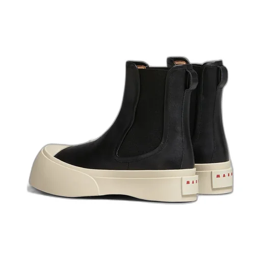 Marni Round Toe Chelsea Boots
