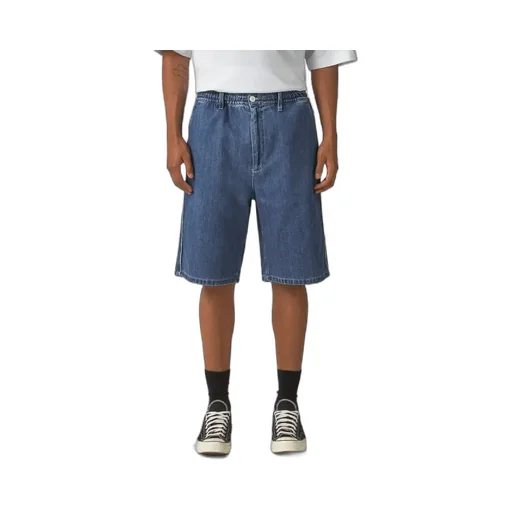 Marni Elastic Waist Denim Shorts