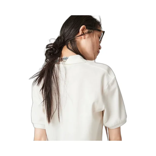Miu Miu Logo-Embroidered Short-Sleeved Polo Shirt