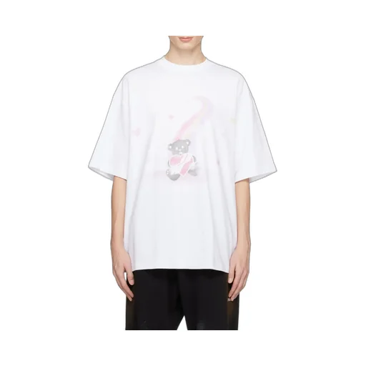 Teddy Bear-Print Cotton T-Shirt