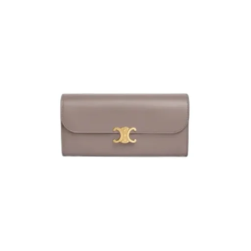 Large Wallet Triomphe In Shiny Calfskin
