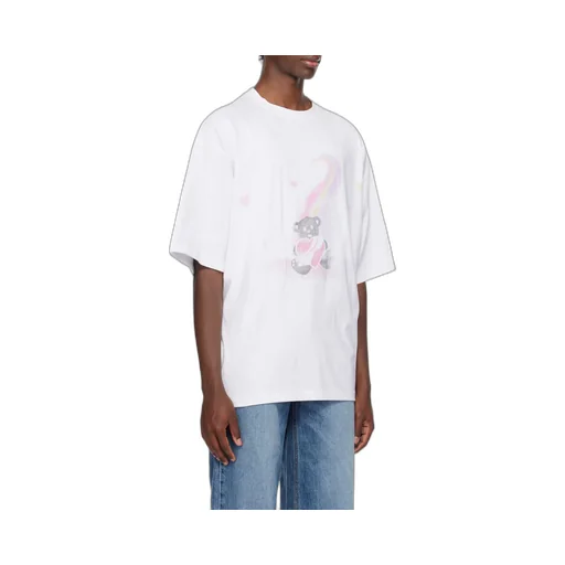 Teddy Bear-Print Cotton T-Shirt
