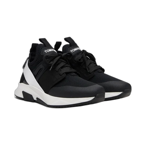 Tom Ford Jago Panelled Lace-Up Sneakers