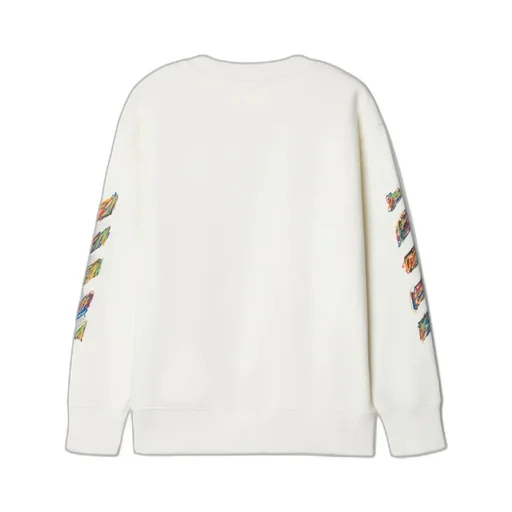 Off-White Kids Logo Sketch Crewneck Sweatshirt