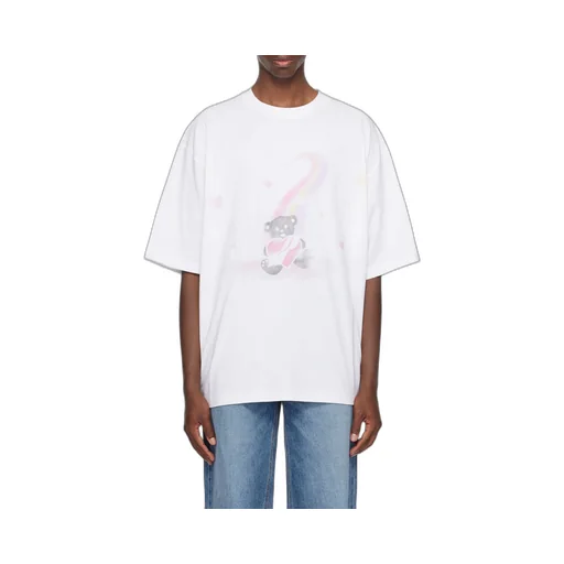 Teddy Bear-Print Cotton T-Shirt
