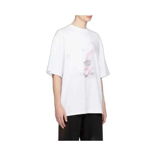 Teddy Bear-Print Cotton T-Shirt